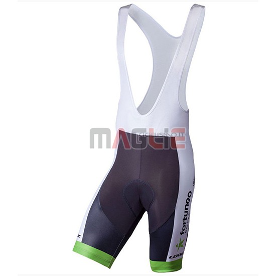 2018 Maglia Fortuneo Samsic Manica Corta Bianco